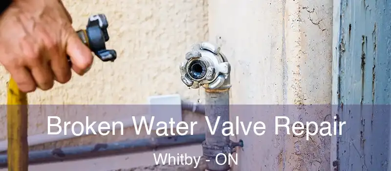  Broken Water Valve Repair Whitby - ON