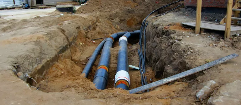 Main Water Line Installation in Whitby, Ontario